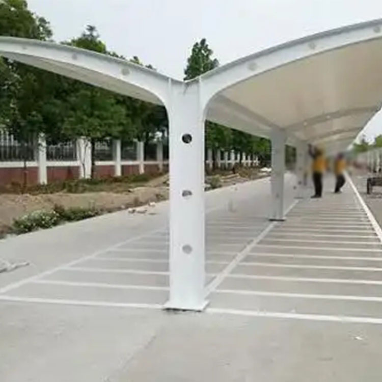 荆州膜结构电动车棚