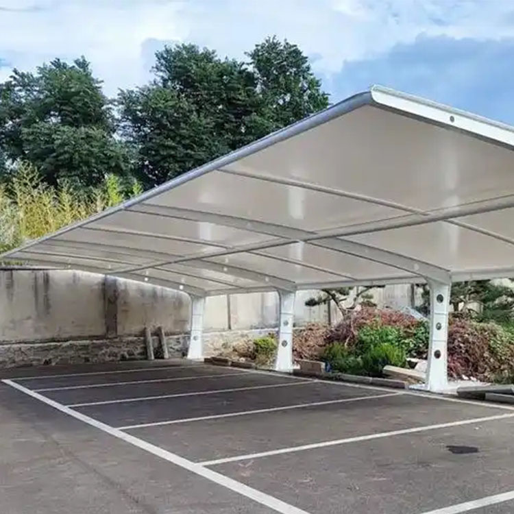 荆州膜结构汽车棚