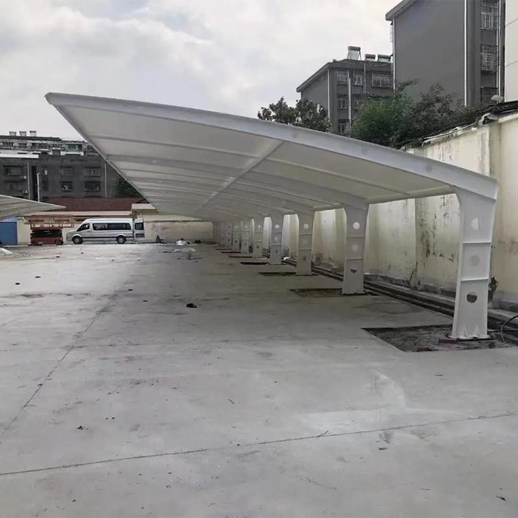 荆州膜结构汽车棚