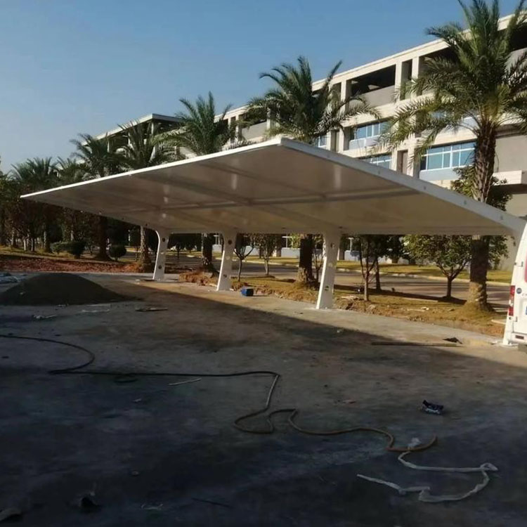 荆州膜结构汽车棚